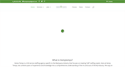 Desktop Screenshot of hemptemps.com